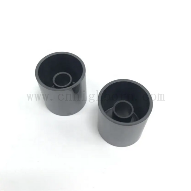 Customized SSiC Dry Herb Vaporizer Oil Cup Silicon Carbide Ceramic Heating Crucible