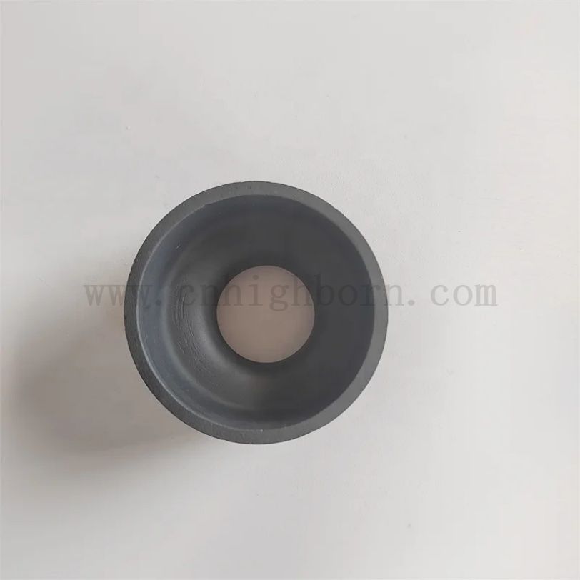 Customize silicon carbide sic ceramic sleeve bush rbsic bushing