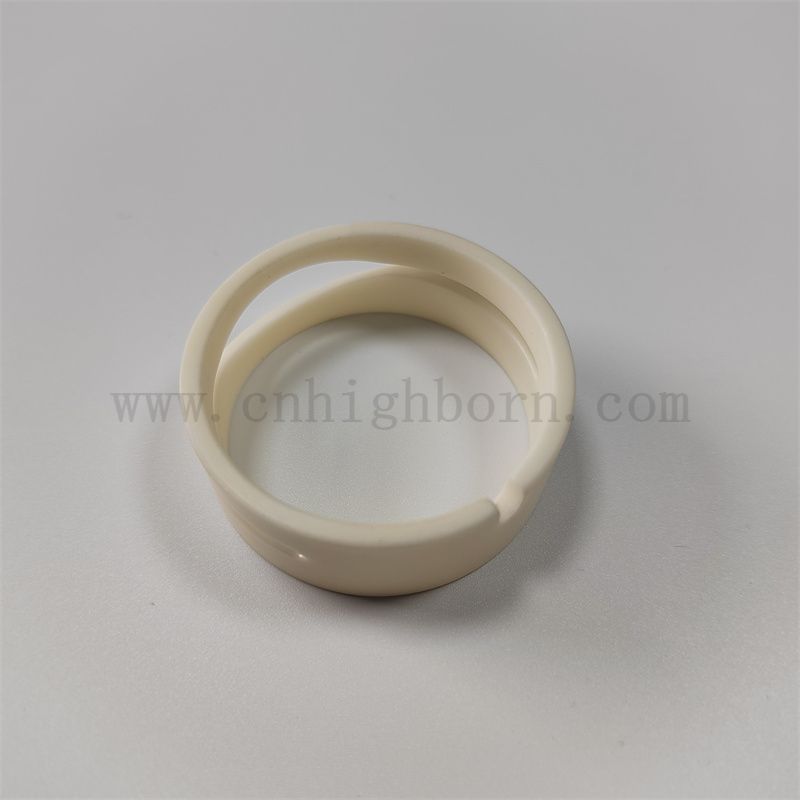 Customized Al2O3 Ceramic Sealing Gasket 95% Alumina Ceramic Packing Ring
