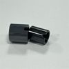 Black Zirconia Irregular Tube Insulator Surface Polishing ZrO2 Ceramic Pipe