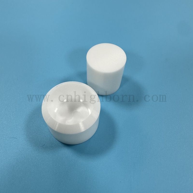 3 mol Yttria Stabilized Zro2 Ceramic Melting Crucible Zirconia Pot with Good Polished Surface