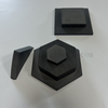 Customized High Hardness Boron Carbide Hexagonal Protection Sheet B4C Ceramic Plate