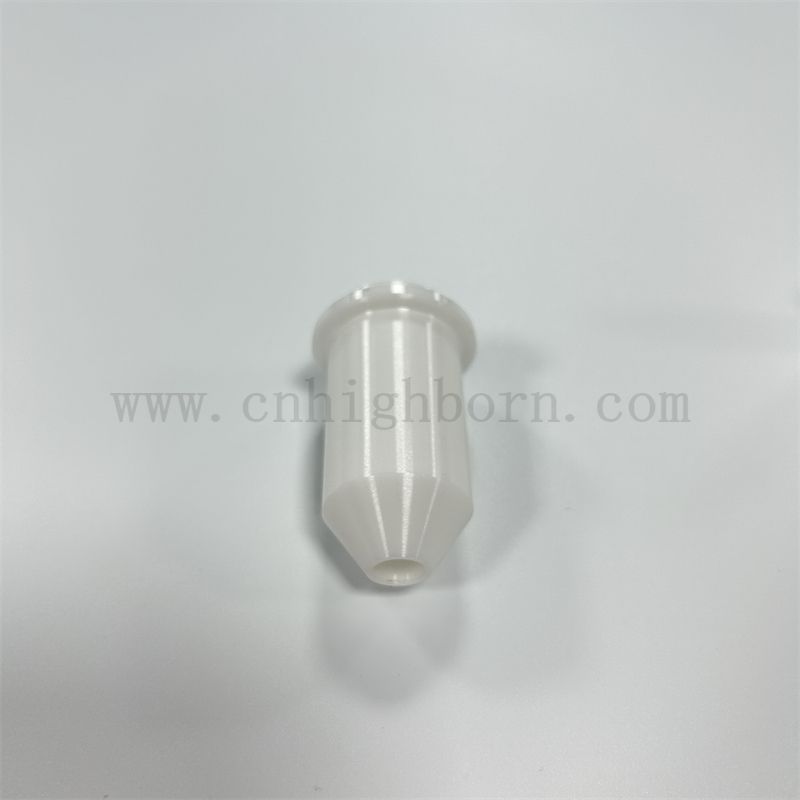 Industrial Wear Resistance White Zirconia Ceramic Mouth Suction Nozzle Precision Ceramic Nozzle/Zirconia Ceramic Part