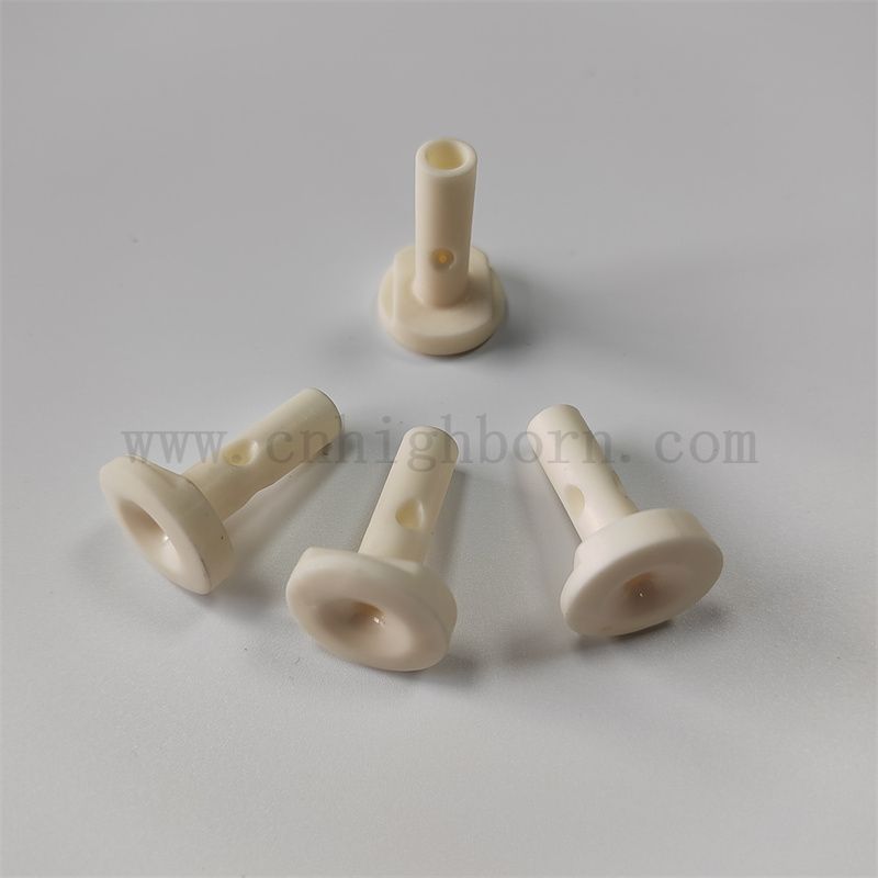 Customized Wear Resistance 99% Al2o3 Alumina Ceramic Part Rod