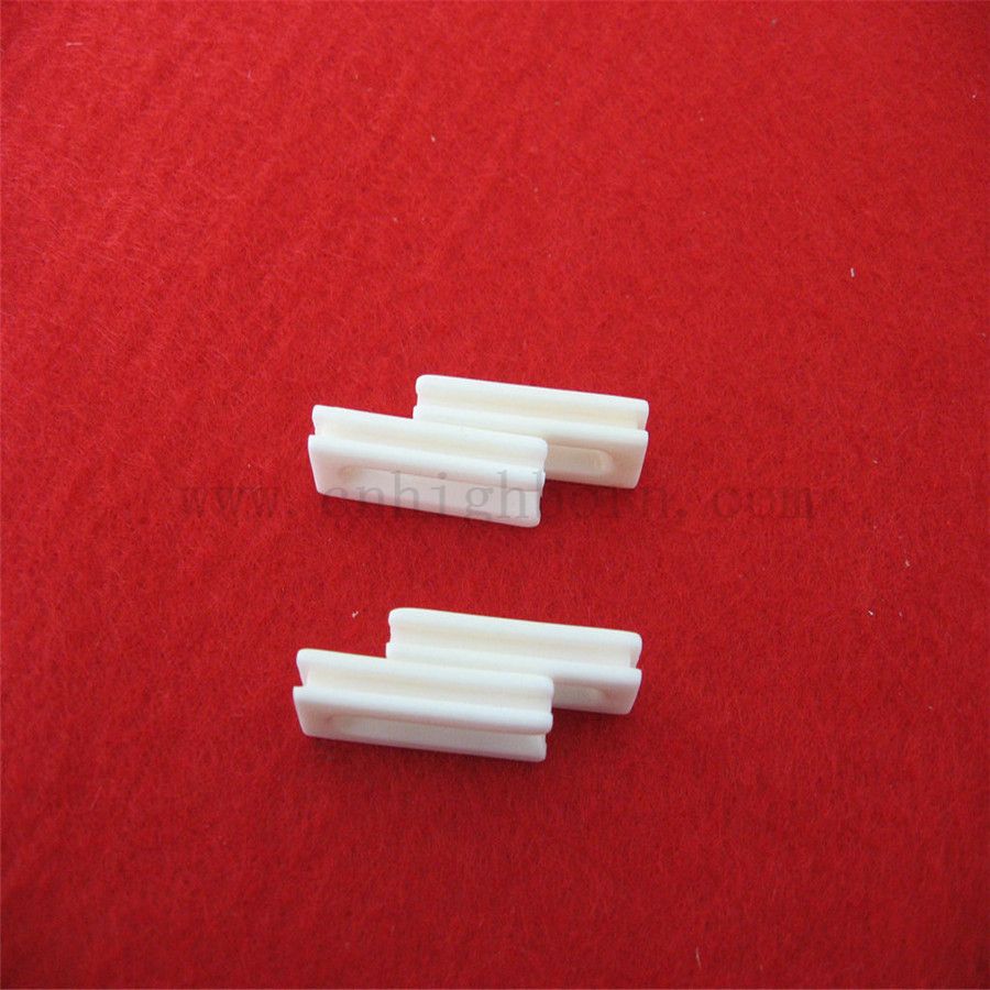 Custom 99% AL2O3 Alumina Ceramic Slit Guide for Textile Machinery