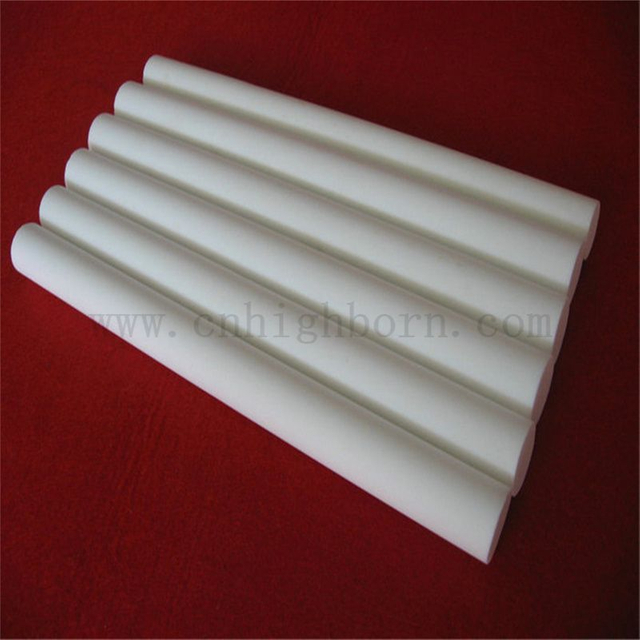 Customized Size High Strength Insulating Macor Rod Low Density White Machinable Glass Ceramic Bar 