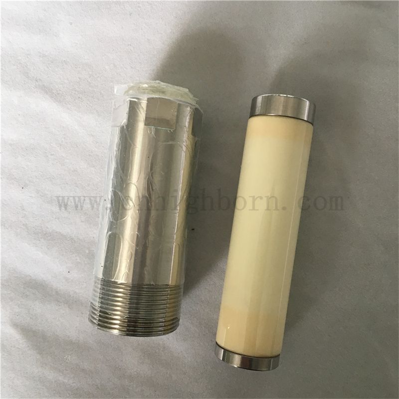 Insulator Zirconia Ceramic Piston Pump ZrO2 Precise Filling Machine Plunger