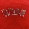 Heat Resistance Clear Customized Fused Quartz Glass Square Tube