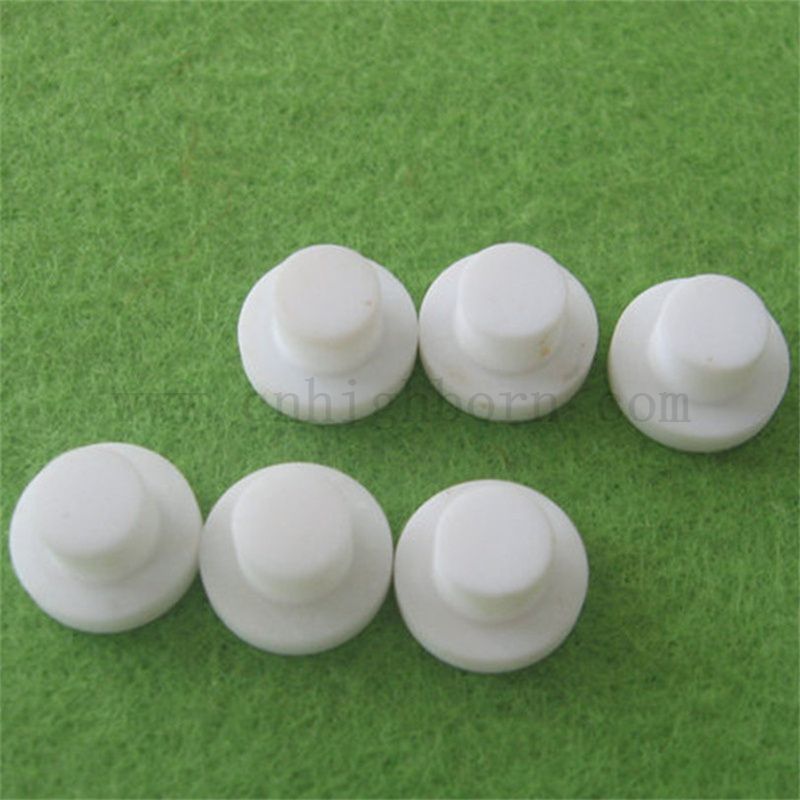 Machinable Macor glass ceramic plug Microcrystalline glass ceramic parts