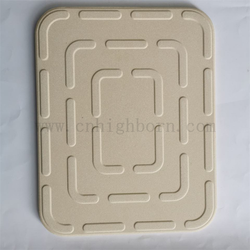 Refractory Cordierite Ceramic Sheet Pizza Stone Plate