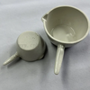 Laboratory Porcelain Volatile Dish Ceramic Evaporating Dish With Spout