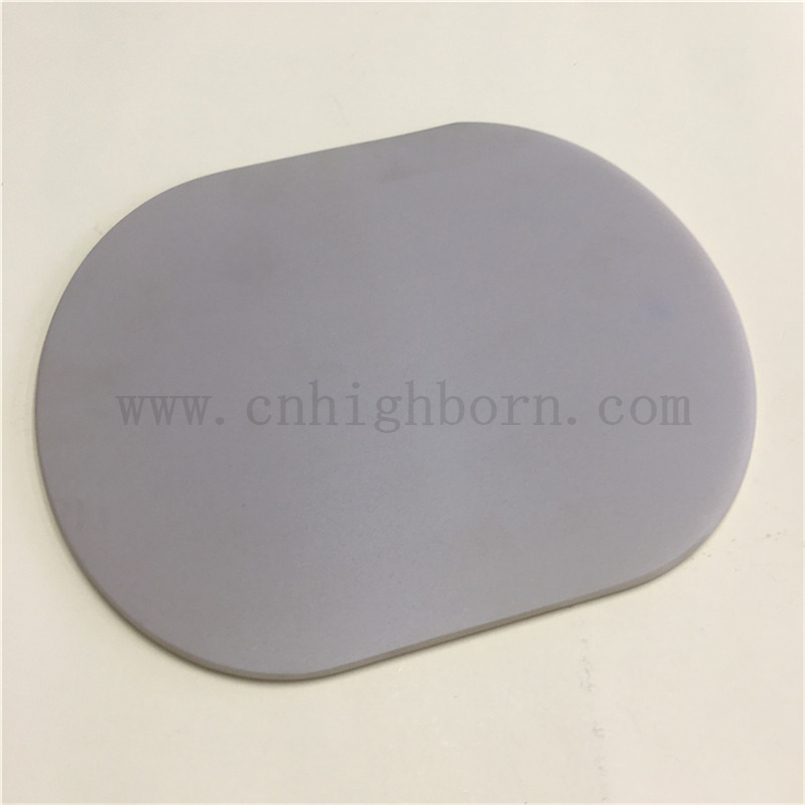 Customized Shape Oval Aluminum Nitride AlN Ceramic Insulator