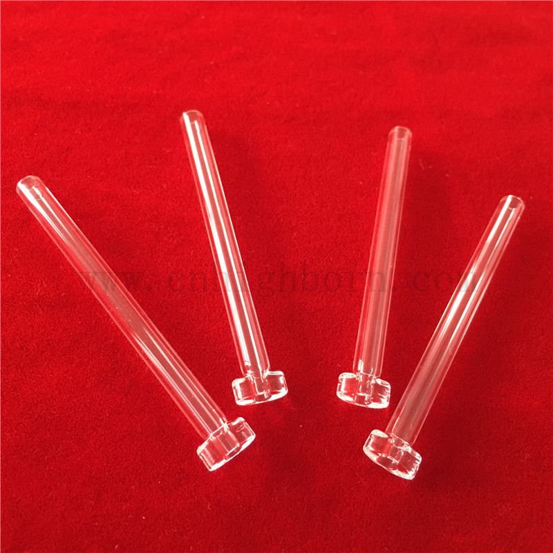 Customized Heat Resistance Transparent Fused Quartz Silica Glass Tube