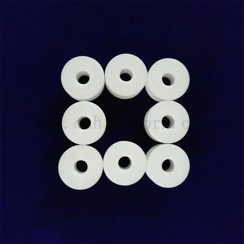 Wear Resistance Al2O3 Alumina Textile Ceramic Yarn Guide Roller