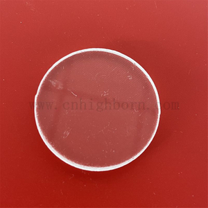 High Purity Transparent Circula Silica Glass Panel Round Quartz Disc