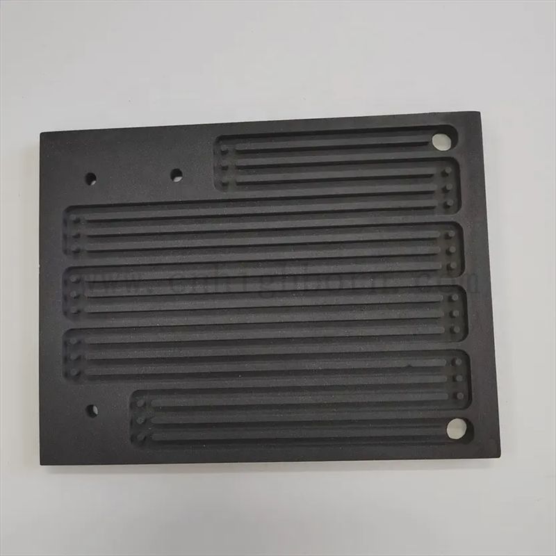 Customized RBSIC/SISIC Sintered Silicon Carbide Ceramic Bipolar Plate Sic Board