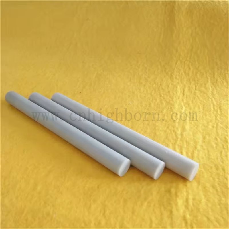 170W/m.k Aluminum Nitride Ceramic Rod Aln Bar for Semiconductor