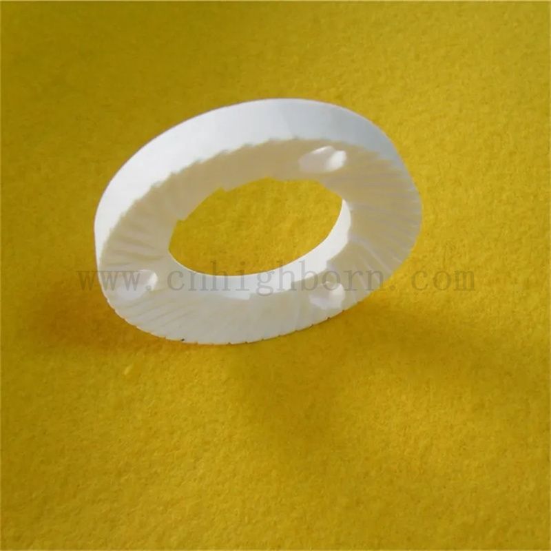 Customized 99% Al2O3 Ceramic Friction Ring Grinder Part Alumina Coffee Burr