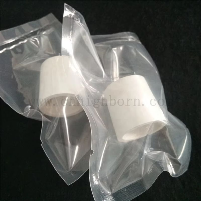 Customized BN Boron Nitride / PBN Ceramic Crucible For Vacuum Melting