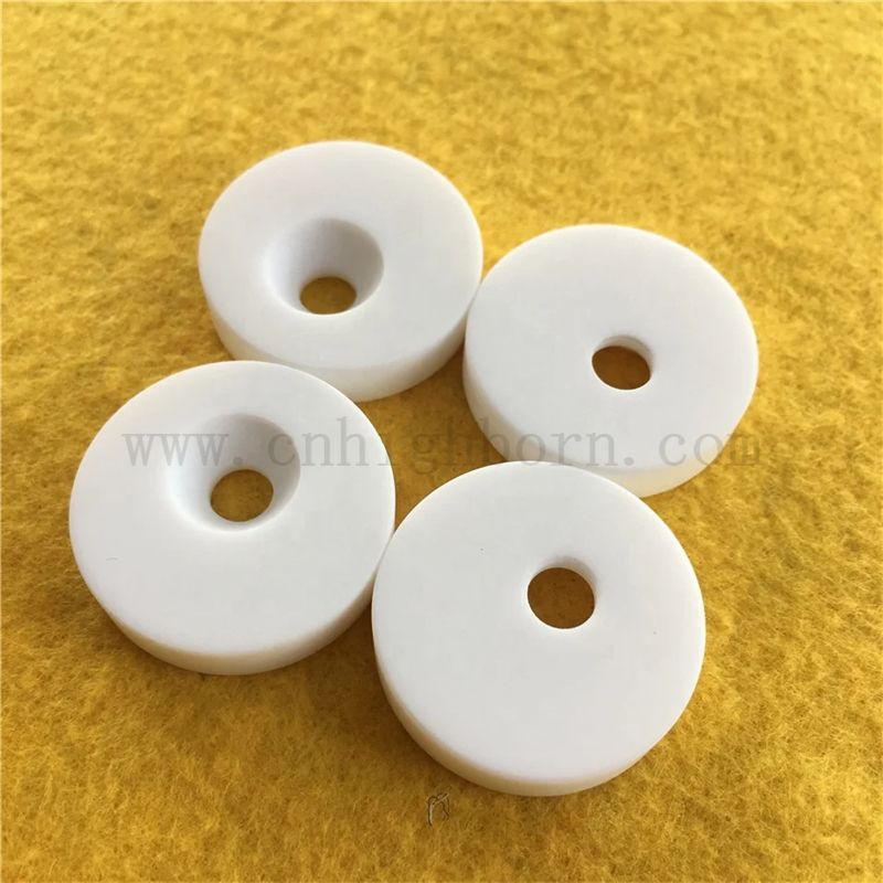 No Porosity Machinable Glass Ceramic Disc Insulator Macor Ceramic ring