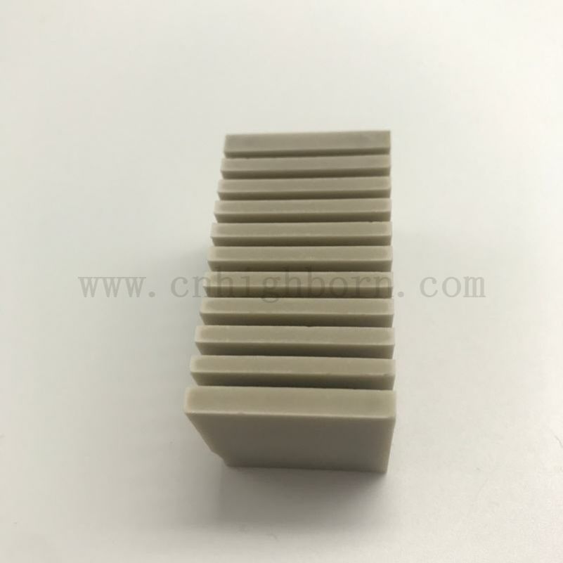 Industrial Ceramic AlN Aluminium Nitride Parts Heat Sinks And Heat Spreaders Parts