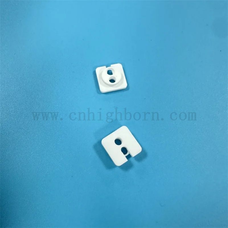 Insulator Zirconia Special-shaped Insulation Bracket Yttrium Stabilized White ZrO2 Ceramic Plate/Part
