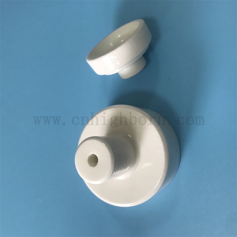 Insulator Al2O3 Ceramic Block White Aumina Special-shaped Part