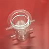  Customized Clear Heat Resistance Quartz Silica Glass Container