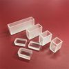  Two Sides Clear Customized Fused Silica Quartz Glass Cuvette