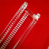 Quartz Instrument Clear Quartz Glass Boat Diffuse Quartz Wafer Carrier for Furnace