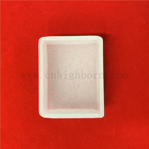 Translucent Customized Square Shape Opaque Quartz Glass Crucible