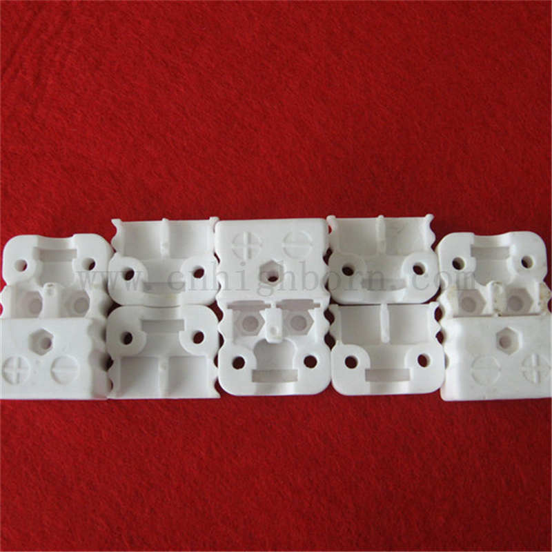 Insulation 95 Alumina Connector Customized Irregular Al2O3 Ceramic Box