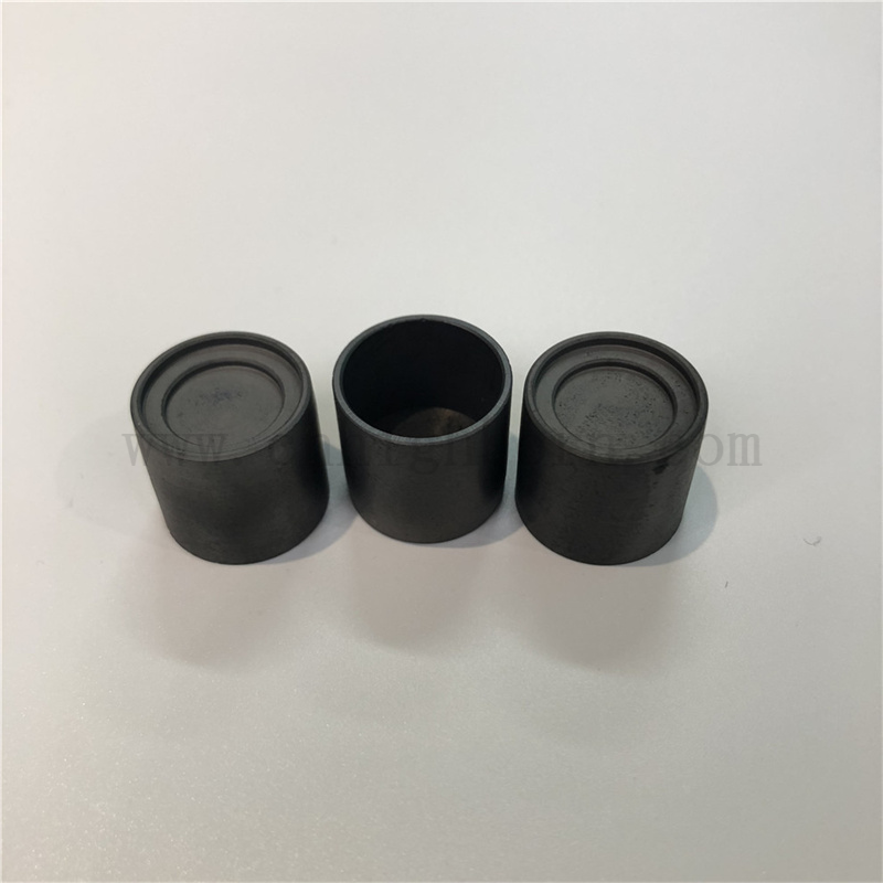 Corrosion Resistance Silicon Carbide Ceramic Melting Oil Cup Sic Heating Crucible