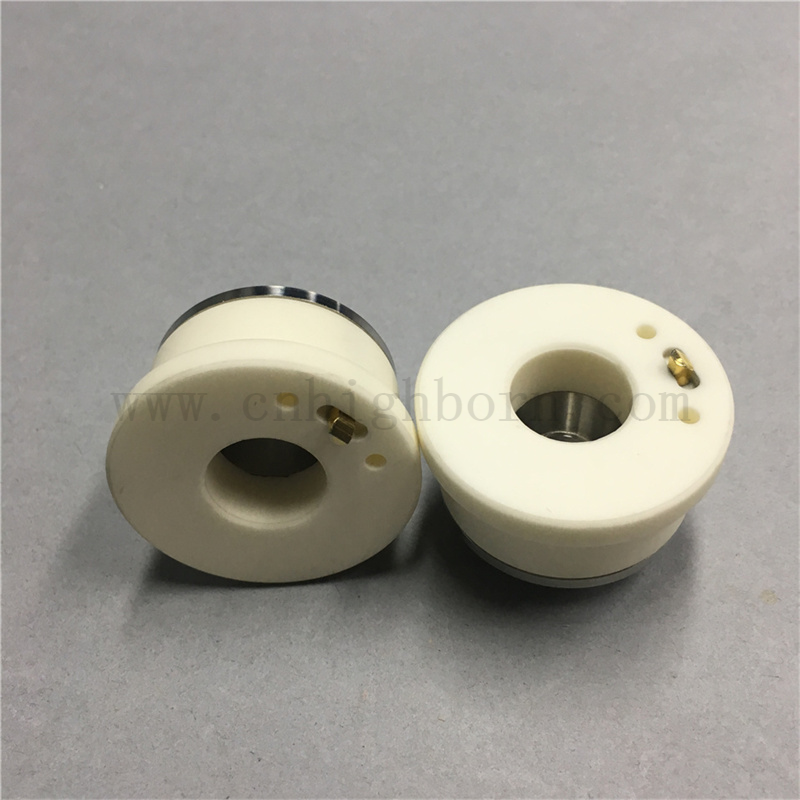 Alumina Laser Nozzle Holder Customized Al2O3 Ceramic Ring