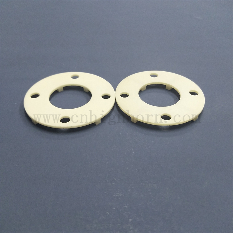 AlN Aluminium Nitride Ceramic Gasket with Laser Processing