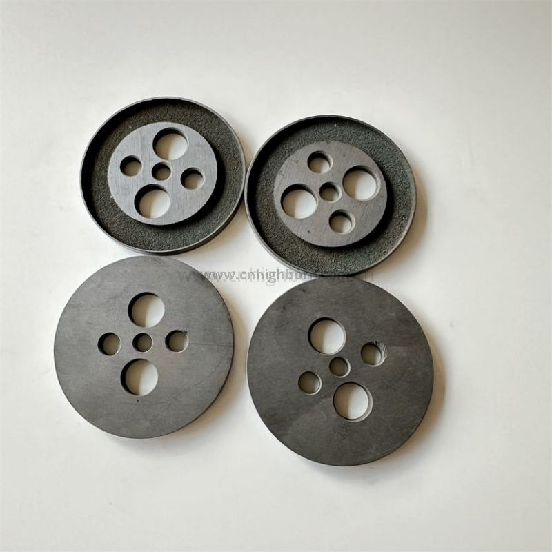 Silicon Carbide Disc Reaction Sintered RBSiC Component Parts