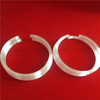 Customize C Shape Opaque Frosted Quartz Glass Tube