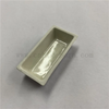 Glazed Ceramic Boat Square Porcelain Crucible for Ash Content Analysis of Coal