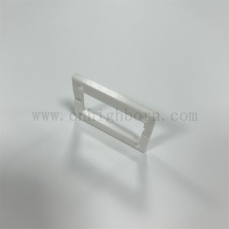 Insulator Zirconia Irregular Block Surface Polishing White ZrO2 Ceramic Plate