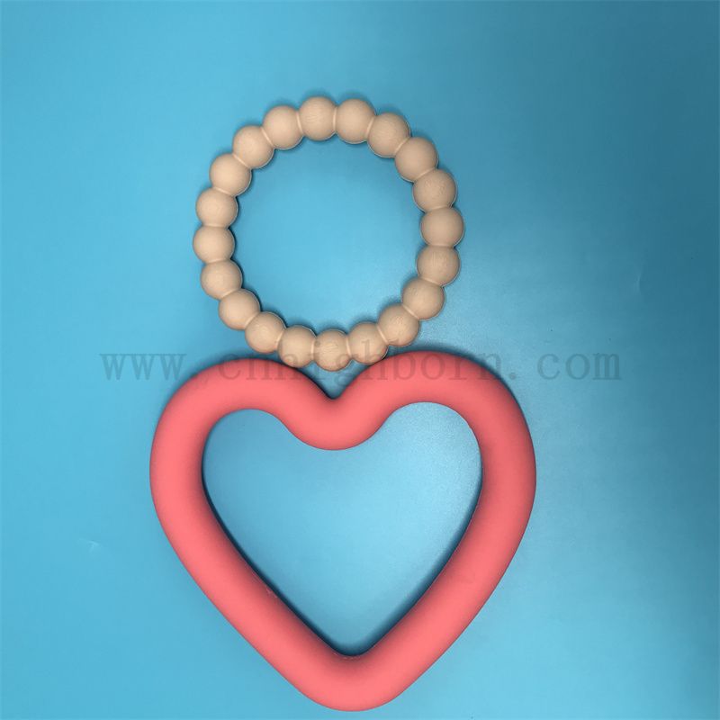Silicone Rubber Pet Teeth Grinding Toy Food Grade Resistant To Biting Silicone Rubber Ring