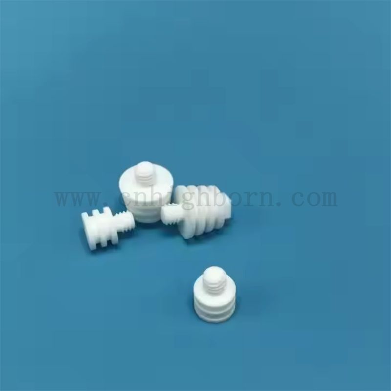 High Precision machinable glass ceramic parts M4 Macor Screw