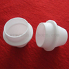 High Temperature Resistance LECO TGA Alumina Ceramic Crucible with Lid Lab Al2o3 Melting Pot