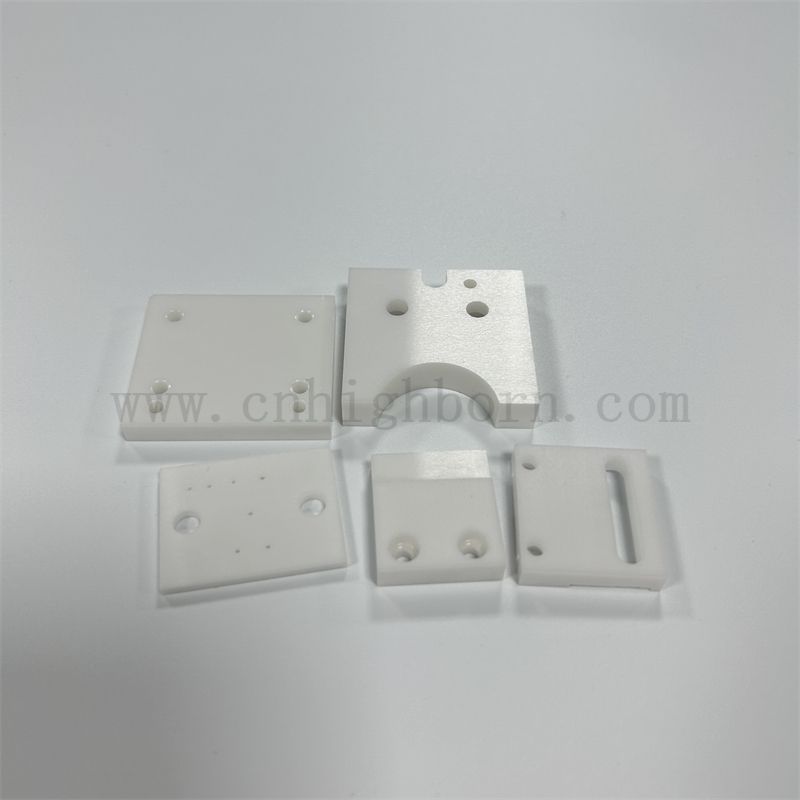 Surface Polishing Zirconia Irregular Plate Insulator Yttrium Stabilized ZrO2 Ceramic Board