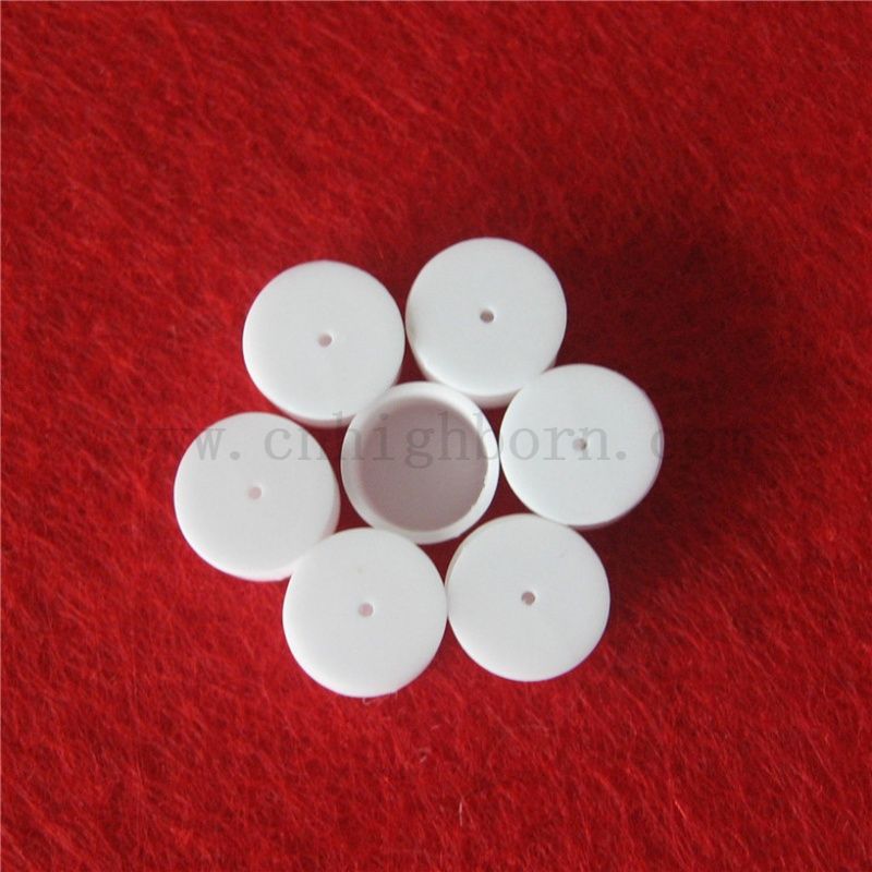 D6.8 x H4mm 99% Al2o3 Ceramic Thermal Analysis Crucible Alumina Heating Pot