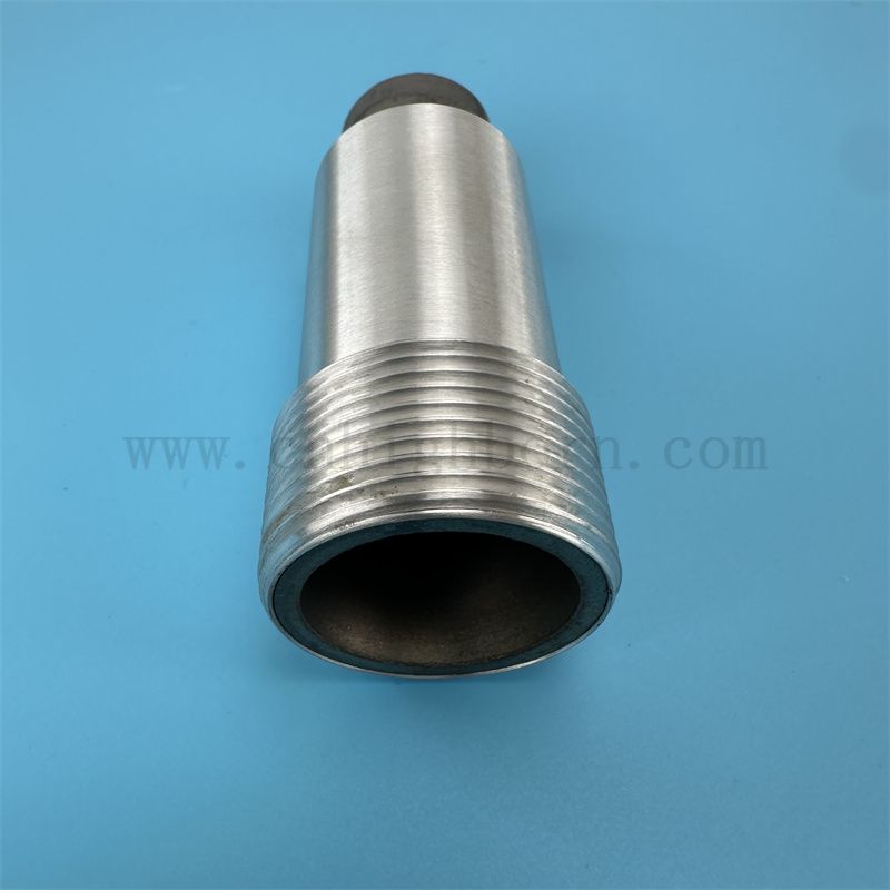 Clean Equipment B4C Sand Blasting Head Boron Carbide Ceramic Nozzle 