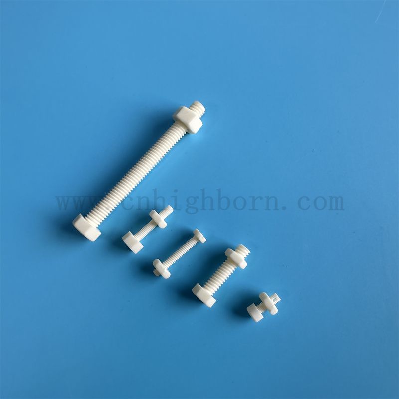 Industrial 99 Alumina Ceramic Structural holder Parts Mold Design And Customization Precision Ceramic Component
