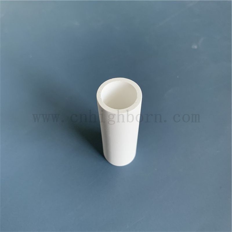 45% high porosity porous alumina ceramic tube microporous ceramic pipe for noise reduction