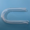Heat Resistance U Shape Transparent Customized Quartz Silica Glass Tube