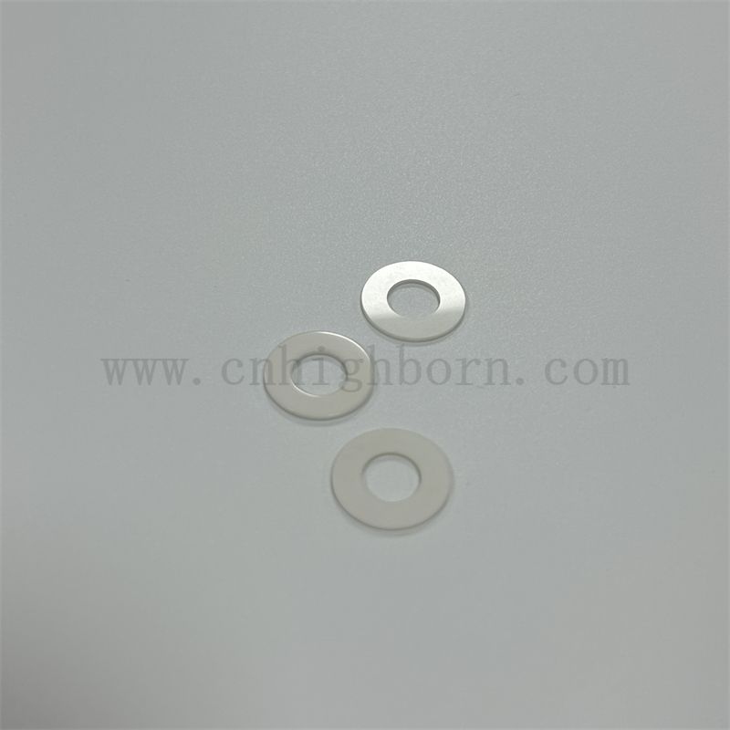 Drilling Holes Mirror Polished Ring Zirconia Ceramic YSZ ZTA ZrO2 Ring