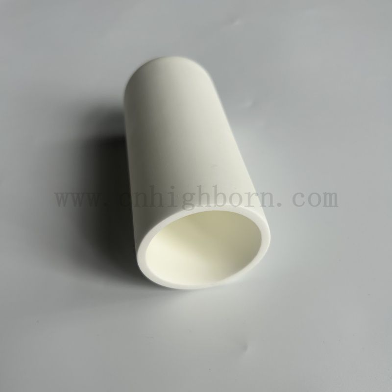 High Purity Magnesium Oxide Ceramic Crucible Customized MgO ceramic Pot